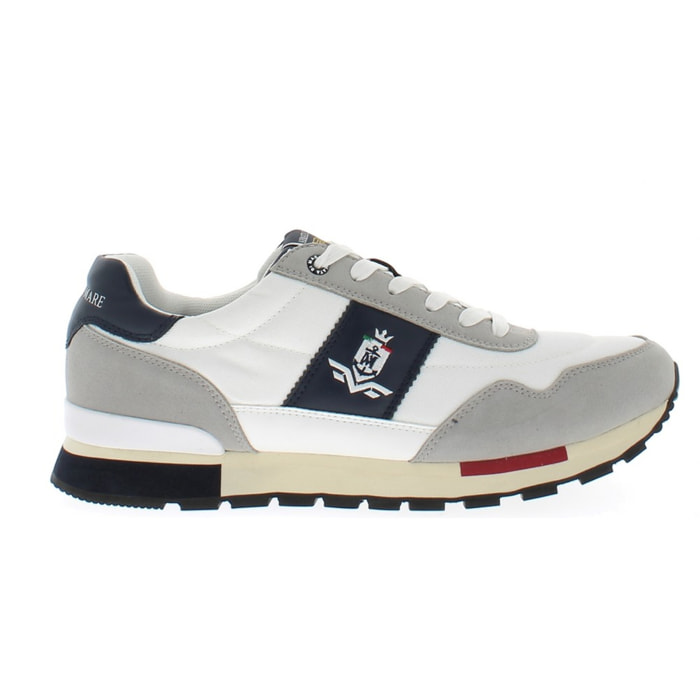 Armata di Mare Scarpe Uomo Sneakers Vintage Running con Soletta Rimovibile in Memory Foam AMU S25N715 Light Grey