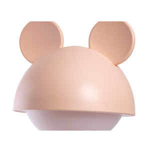 Lampada Led Per Bambini Da Tavolo Comodino Ricaricabile Modello Thinking Boy Rosa