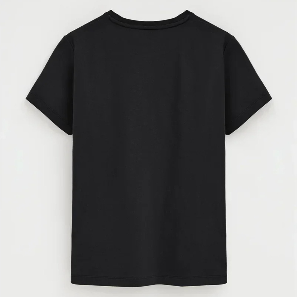 Pack mujer de dos camisetas negra y blanca de manga corta y cuello redondo con bordado Rigby Go