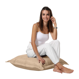 Cojín pouf 70x70 - visón