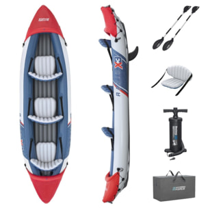 Bestway kayak gonflable 3 personnes Rapid X3 381 cm