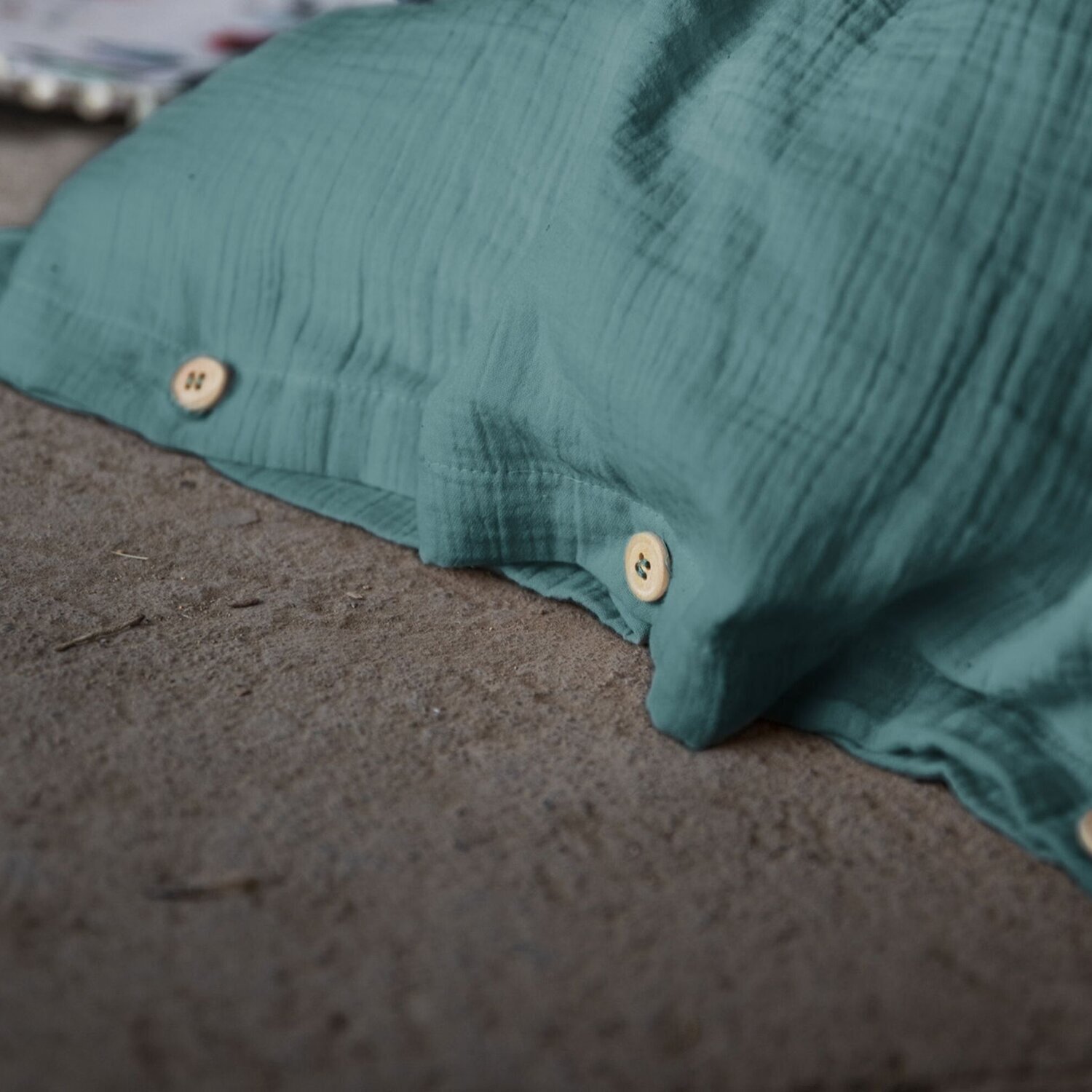 Housse de couette 100% gaze de coton canard