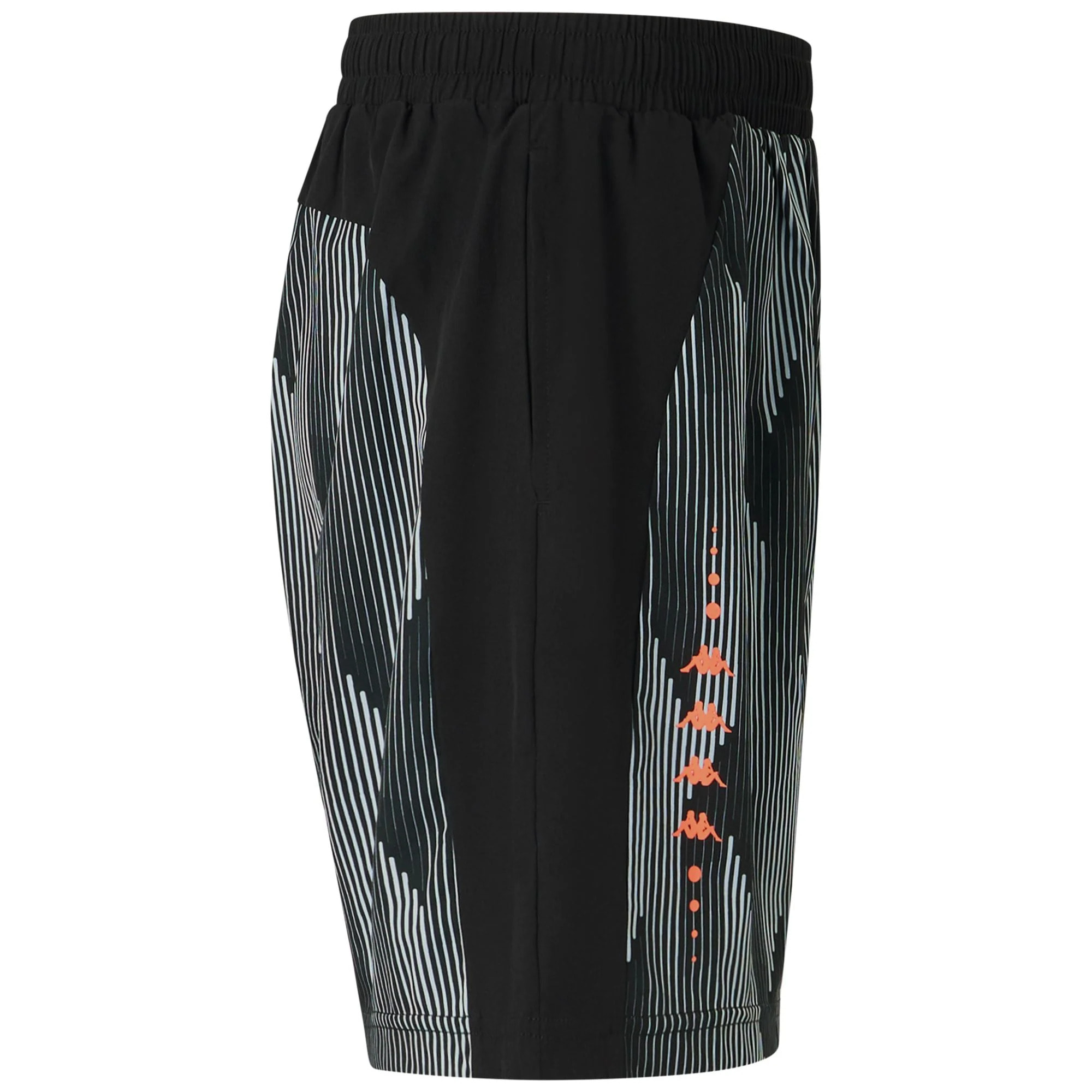Kappa - Pantaloni Corti Uomo Nero - Kombat Gelmon