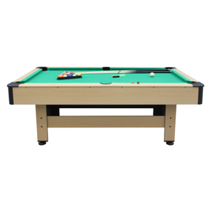 Billard américaine en bois avec accessoires inclus RICA