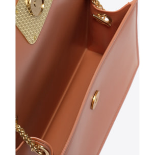 Borsa a mano da donna - Modello False - 100% Pvc - 20.0 x 13.0 x 7.6 cm