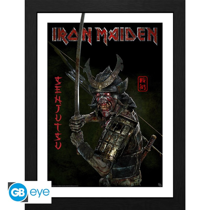 IRON MAIDEN - Framed print "Senjutsu" (30x40)