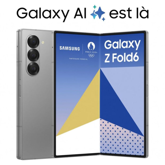 Smartphone SAMSUNG Galaxy Z Fold6 Gris 512Go