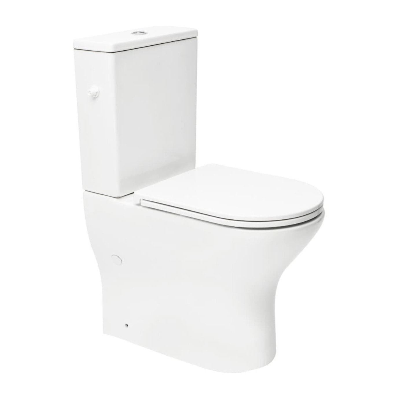 Brevis réservoir de chasse d'eau en céramique pour Combi WC SATBRE033RREXVPP (cuvette non fournie), blanc (SATBRE033RREXVPC)