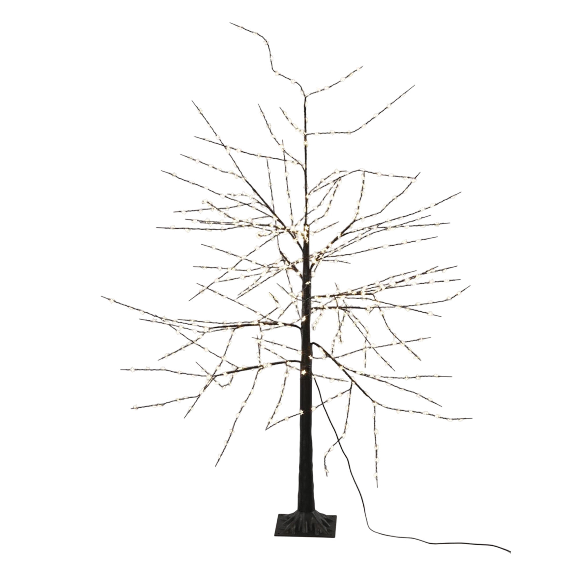 árbol decorativo con 600 led blancos cálidos - altura 150cm