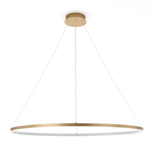 Oresteluchetta Lampadario OVAL INDEE GOLD multicolore
