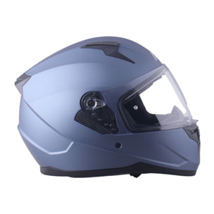 CASCO ADN INTEGRAL STELVIO TITANIO BLU METAL