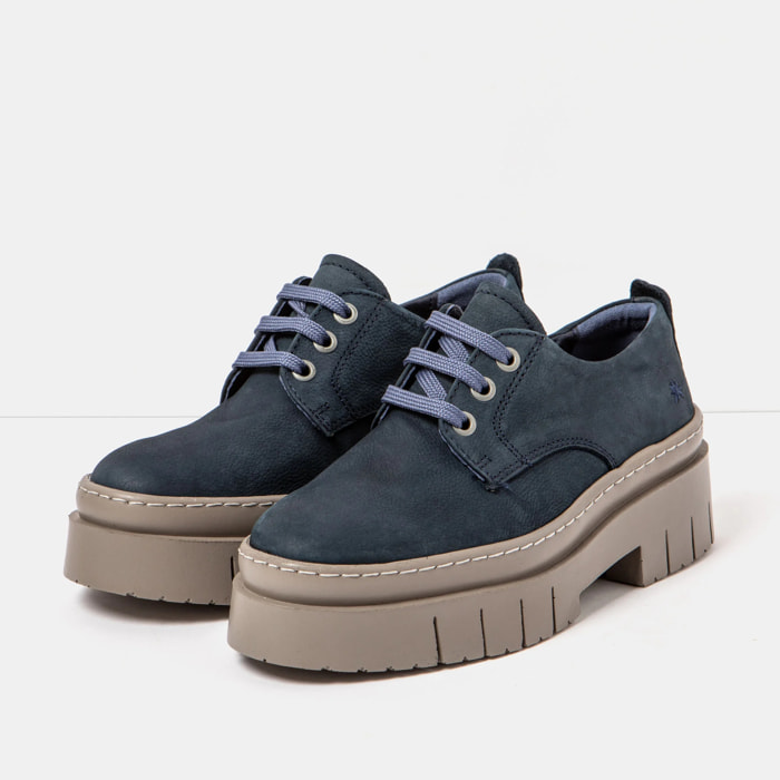 Zapatos 1952 NOBUCK NAVY/AMBERES color Navy
