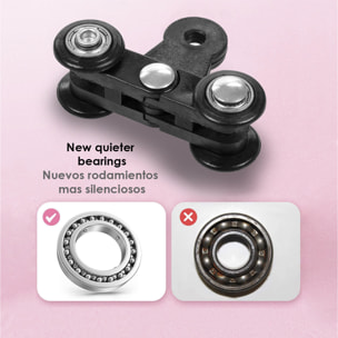 Aro Hula Hoop sportivo per Fitness, aro regolabile, non cade, contrappeso rotante. Attrezzatura da ginnastica e fitness per la casa.