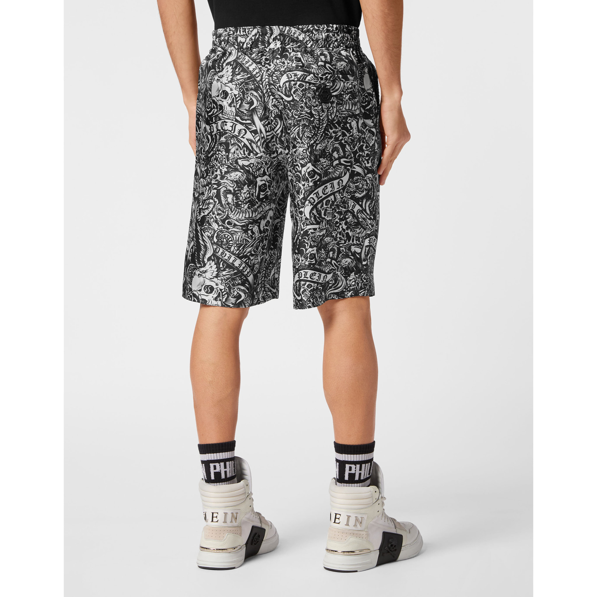 PHILIPP PLEIN Pantalones cortos TATTOO