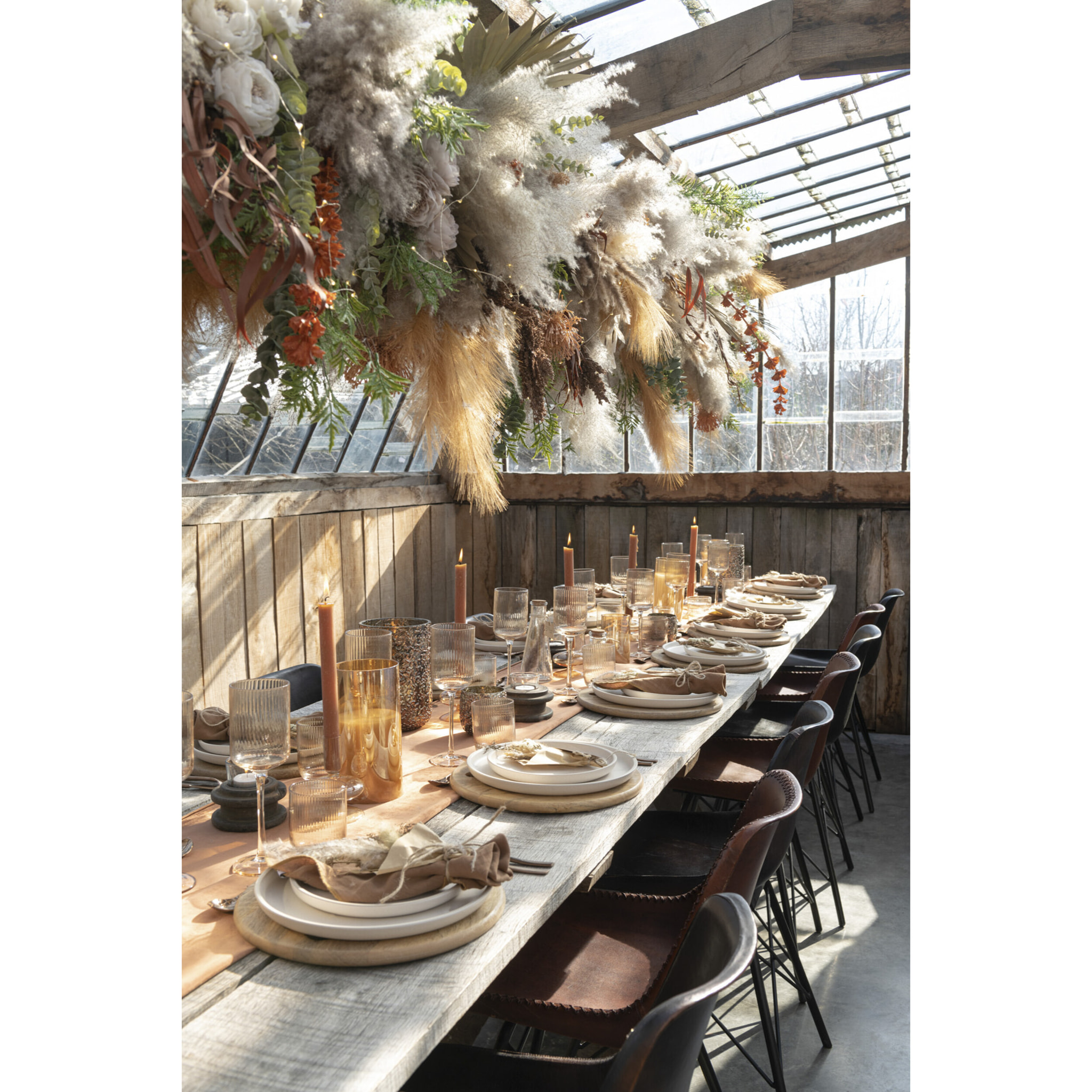 J-Line lampe Brillante - verre - or - large - LED