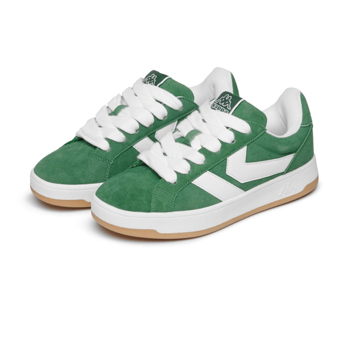 Kappa - Sneakers Uomo Donna Verde - Logo Marlon