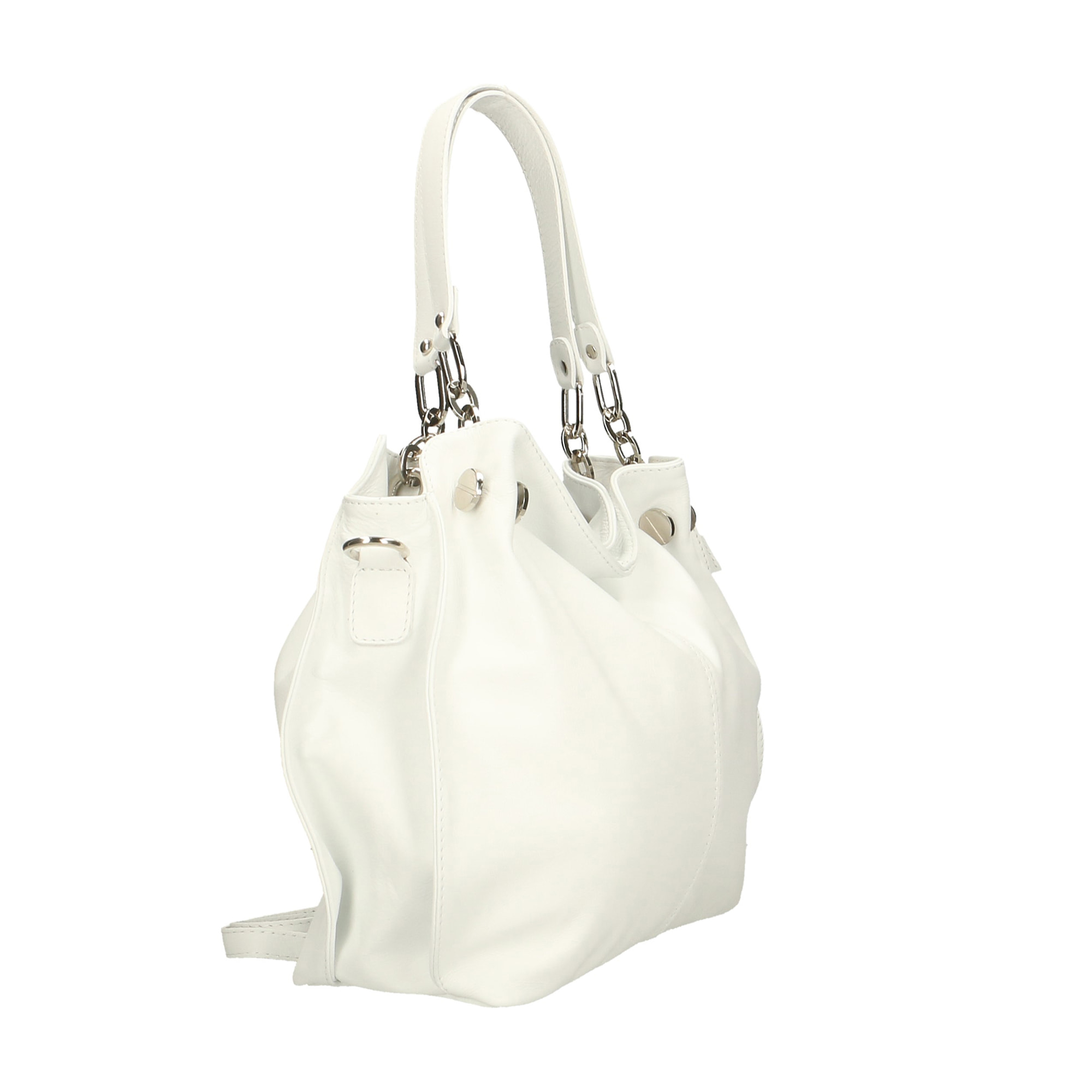Chicca Borse Borsa a Spalla Bianco