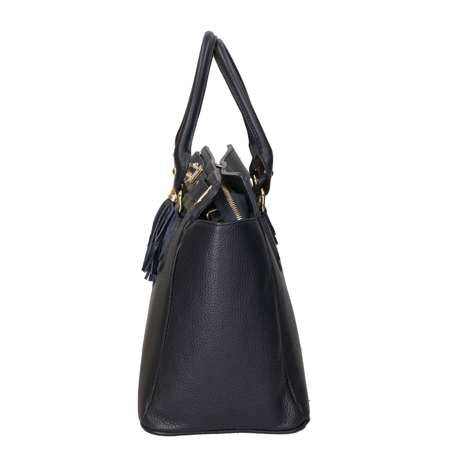 Borsa a mano da Donna Elena in Vera Pelle Made in Italy 28x37x18 cm