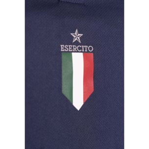 Polo Esercito padel blu uomo