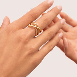 Anello Vincla  Placcato Oro