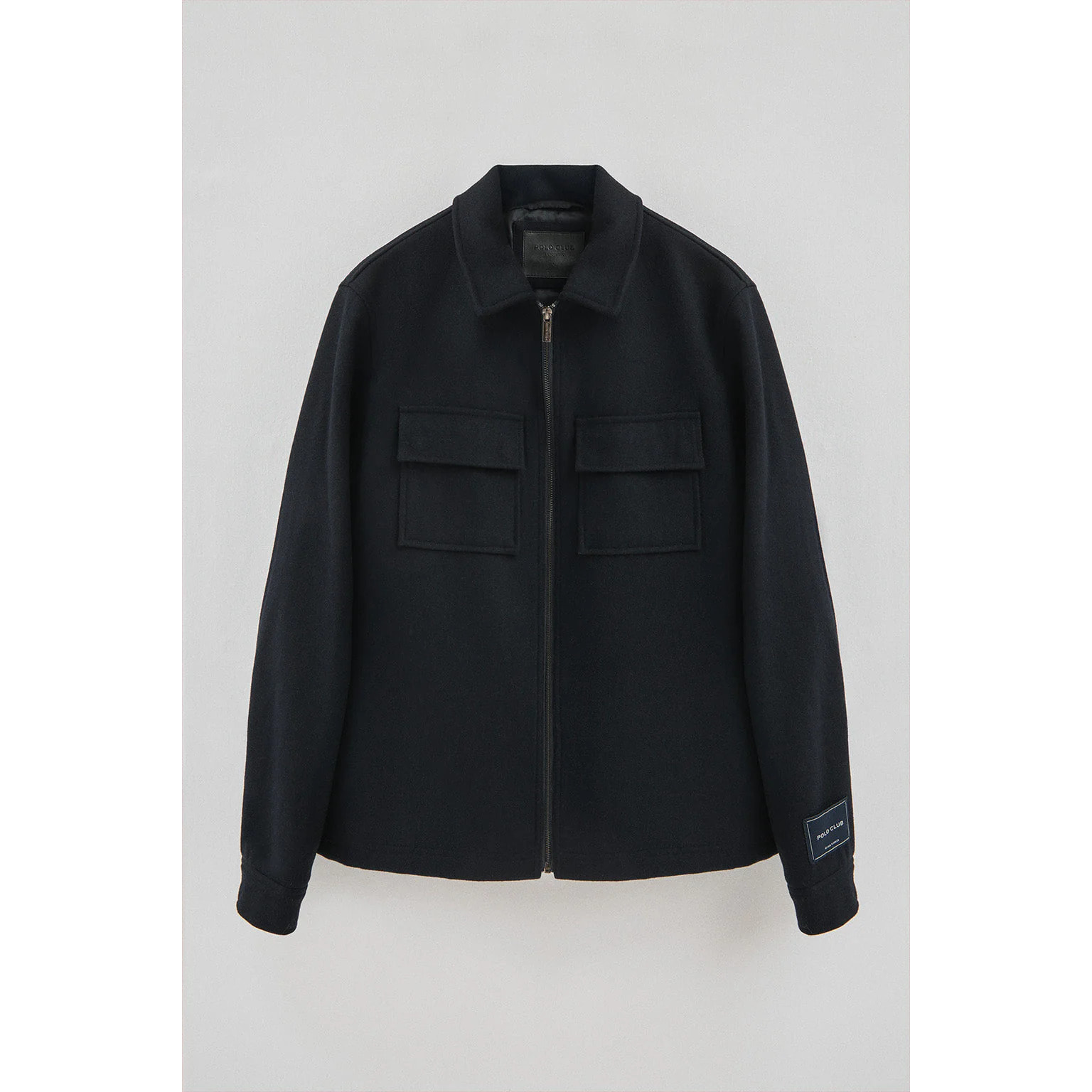 Chaqueta Humbolt azul marino con logo Polo Club