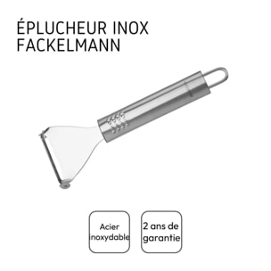 Rasoir à légumes inox 18 cm Fackelmann Ovale