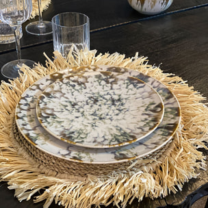 Service de table 48 pièces en porcelaine MAKA