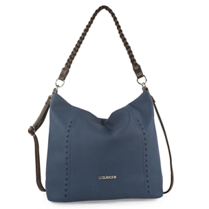 Bolso Hobo-Hombro Lois Indiana Azul