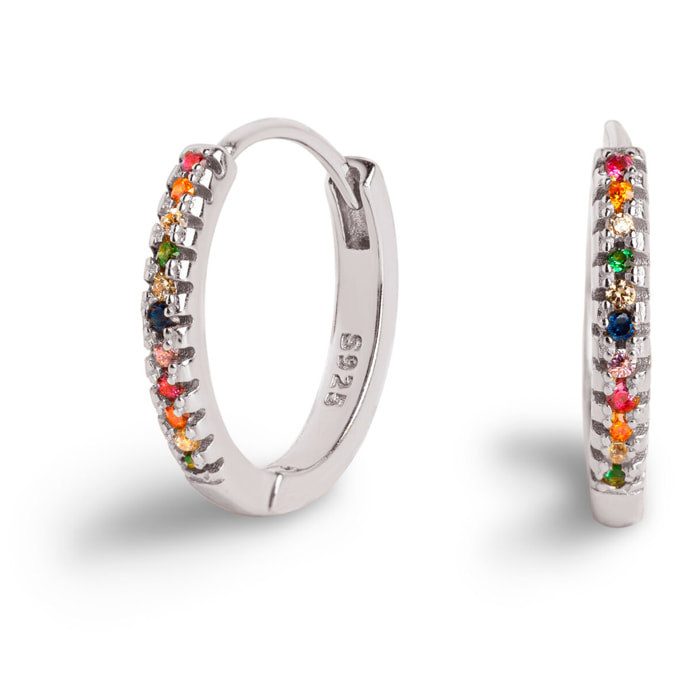 Orecchino L Colors in Argento