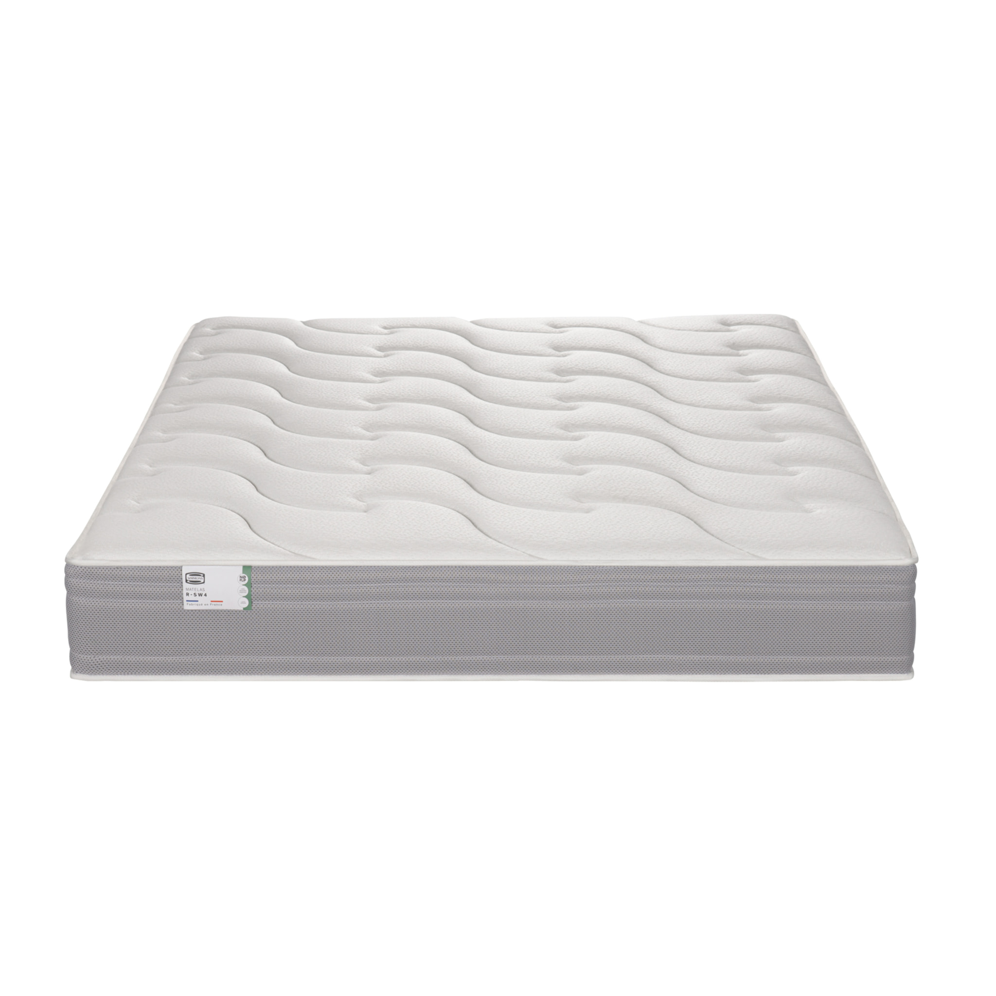 Matelas LE PUISSANT , ressort ensachés, ferme, H25