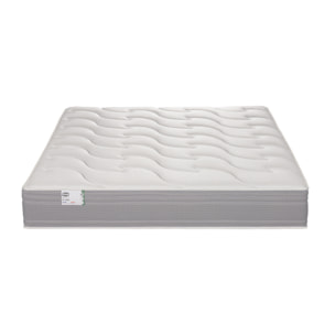 Matelas LE PUISSANT , ressort ensachés, ferme, H25