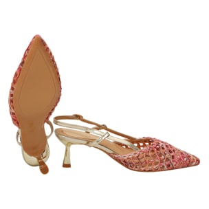 Decolletè cinturino regolabile - tacco 7,0 cm