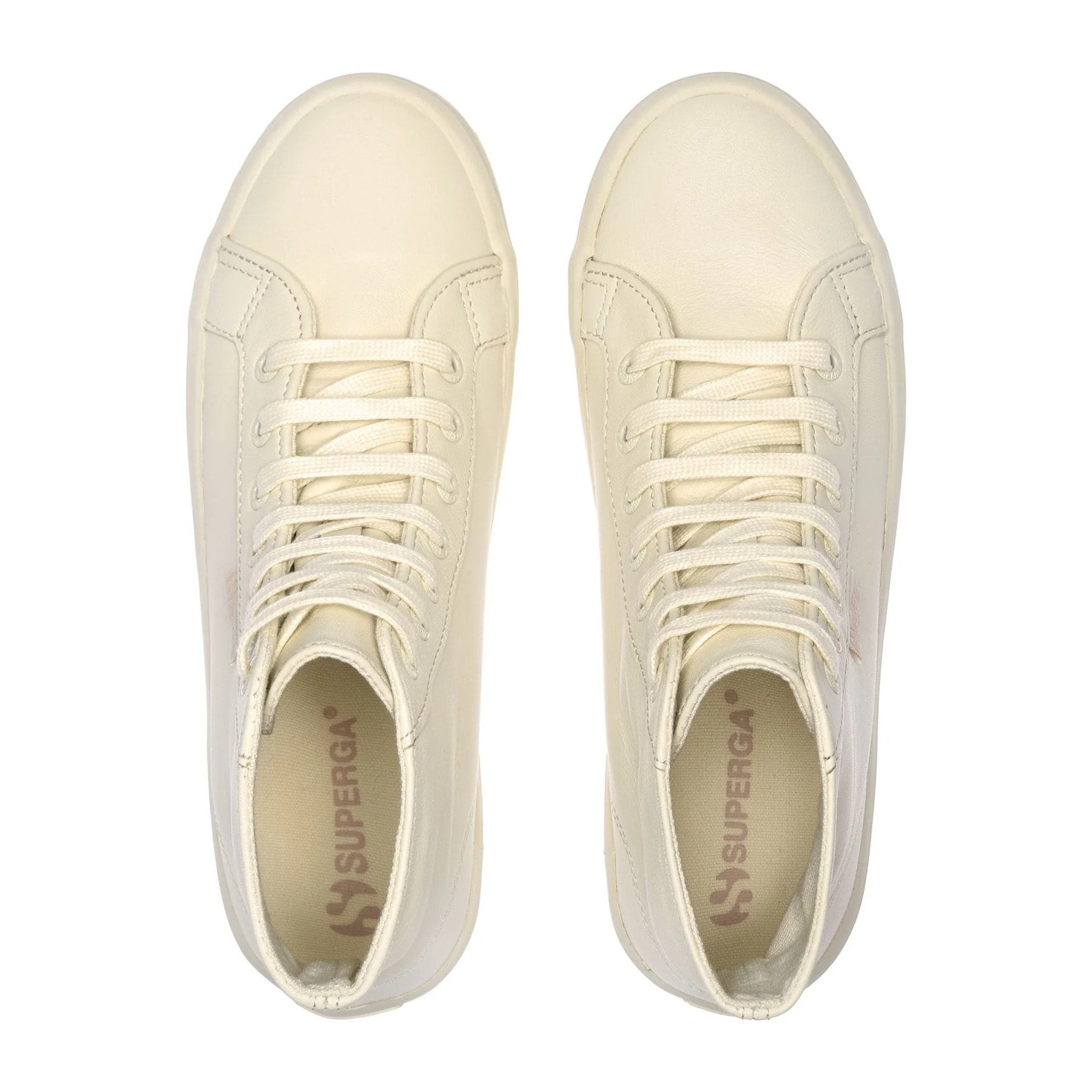 Superga - Stivaletti Uomo Donna Beige - 2341 ALPINA NAPPA