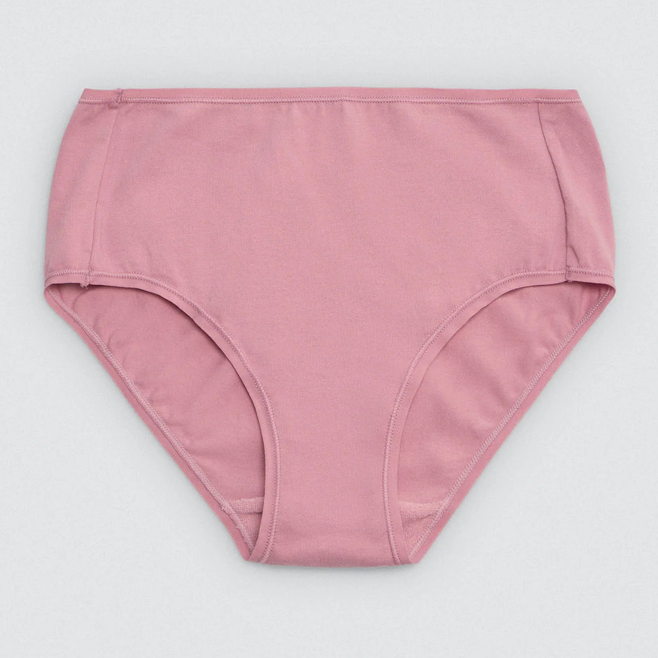 Confezione da 4 mutandine basicohe a vita alta in cotone
