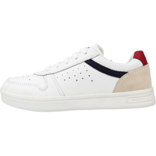 Zapatillas Niño de la marca GEOX  modelo J DJROCK BOY A BLANCO