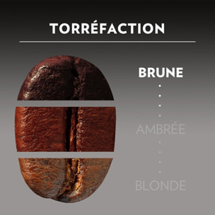 Ristretto x10.  Capsules compatibles Nespresso en aluminium