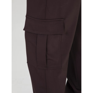 Pantaloni donna Made in Italy - Modello Erisia - Poliestere/Viscosa