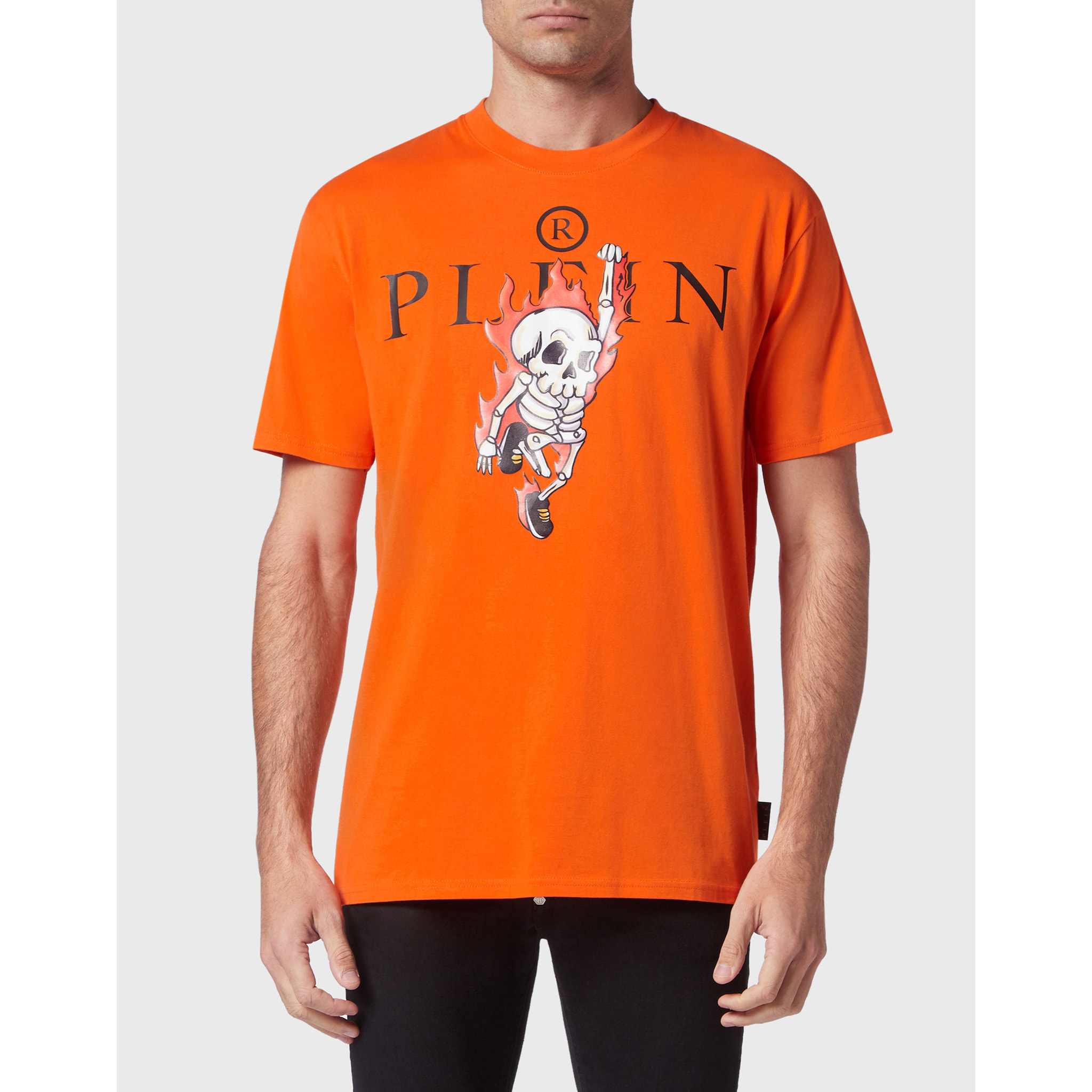 PHILIPP PLEIN Camiseta Cuello Redondo SKULL