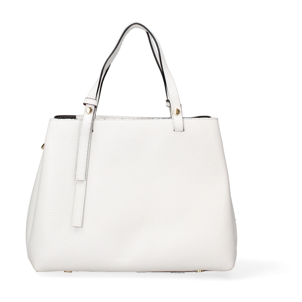 Borsa a mano da donna Made in Italy - Modello Novara Ultra - 100% pelle - 28.0 x 21.0 x 12.0 cm