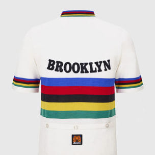 Santini X Brooklyn World Champion Wool Jersey - Bianco