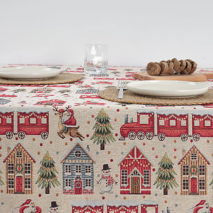 Nappe anti-taches premium jacquard 33761B