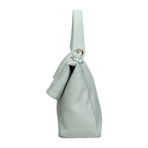 Borsa a spalla convertibile in zaino da donna In Vera pelle Made in Italy 34x21x12 cm