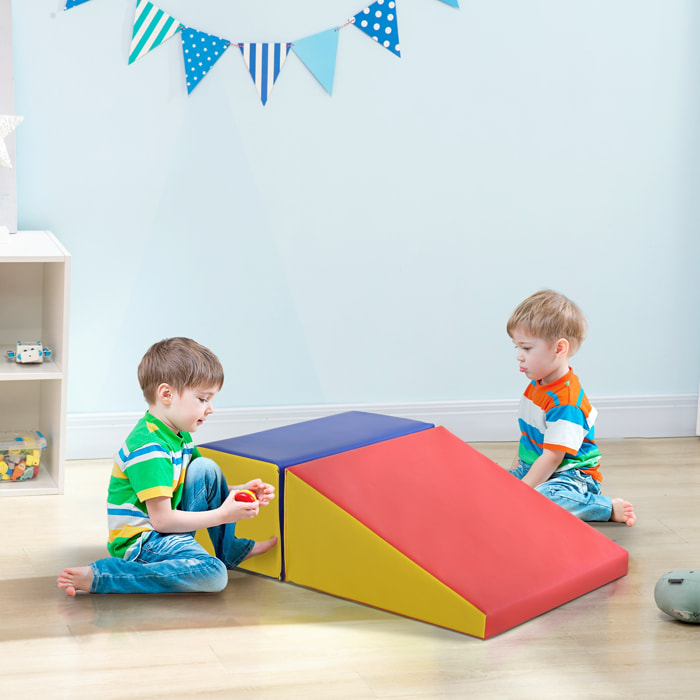 2 blocs de construction en mousse XXL - modules de motricité - certifiés normes EN71-1-2-3 - mousse EPE revêtement PU