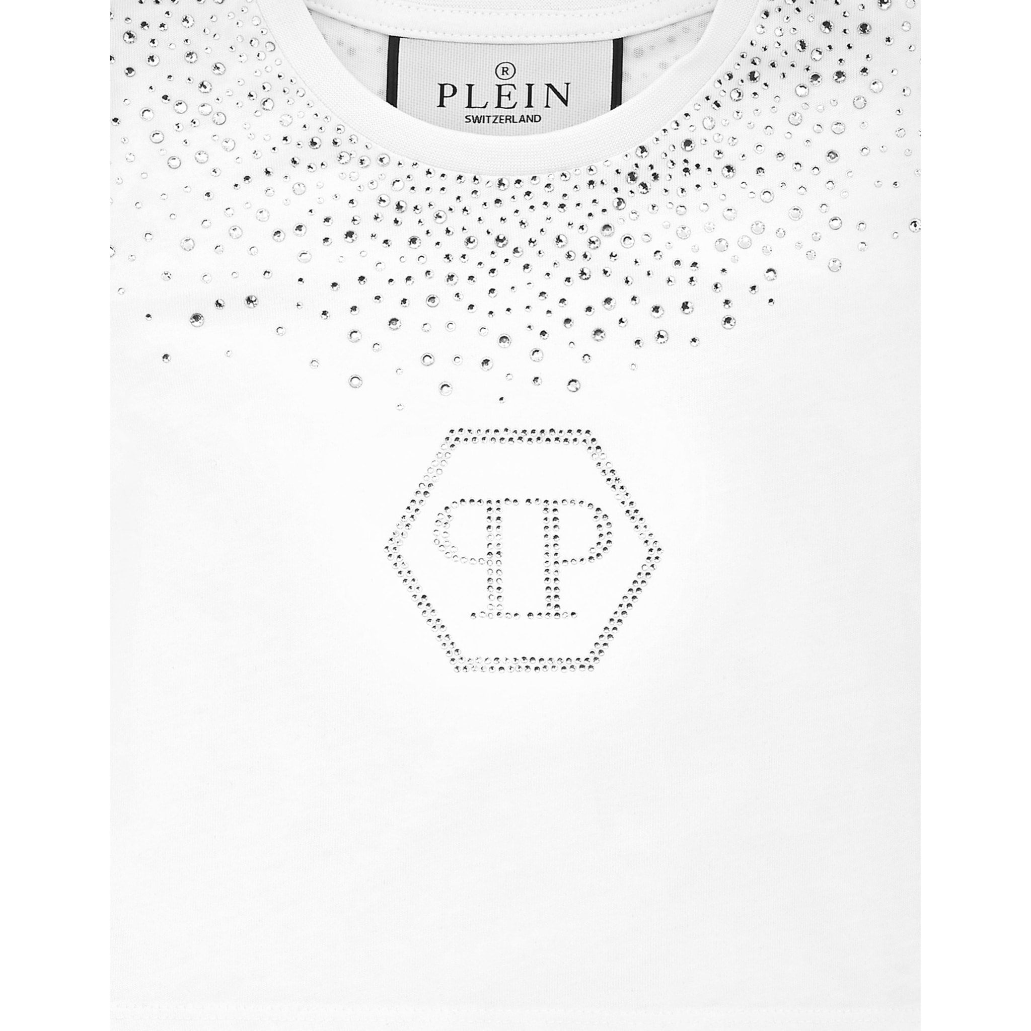PHILIPP PLEIN T-Shirt Round Neck Ss HEXAGON