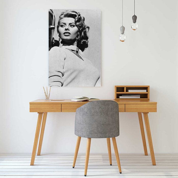 Tableau Scène de film célèbre Sophia Loren Tableau alu Dibond