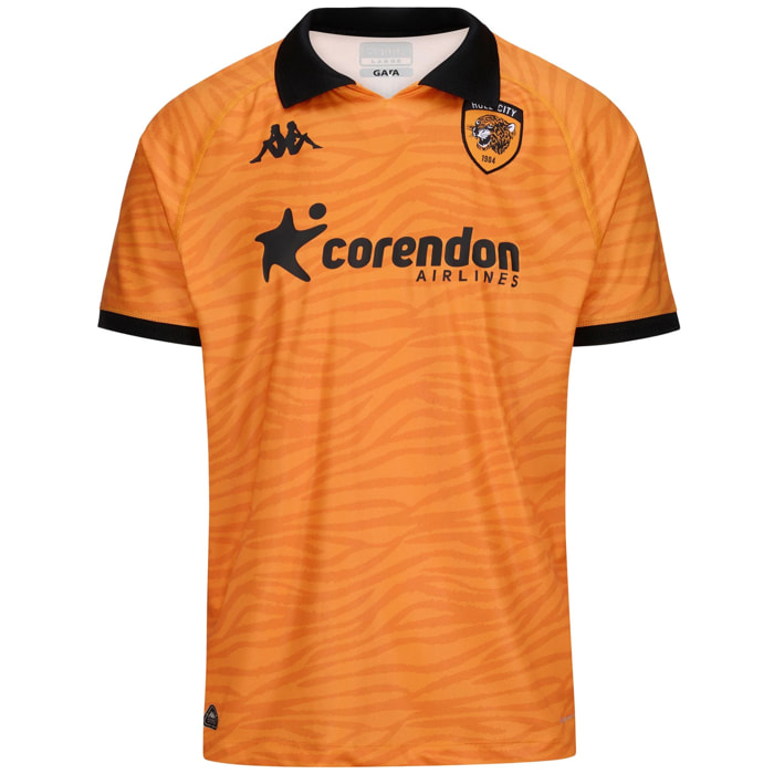 Maglie gioco Kappa Uomo Kombat 2025 Hull City Arancione