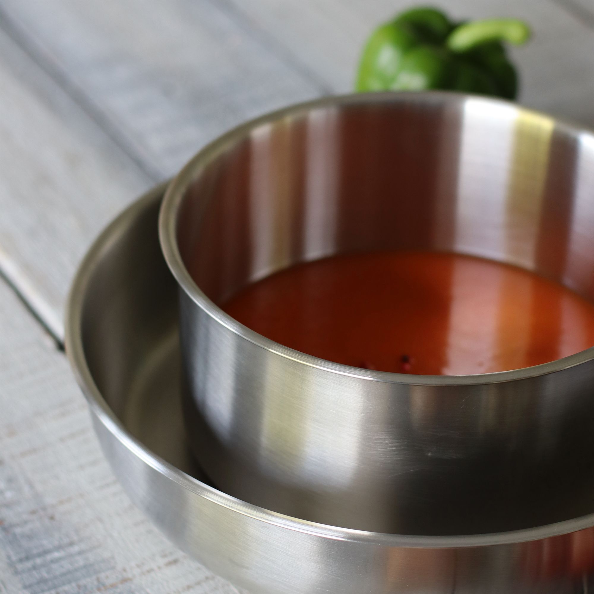 Lot de 3 casseroles amovibles acier inoxydable - tous feux IRIS