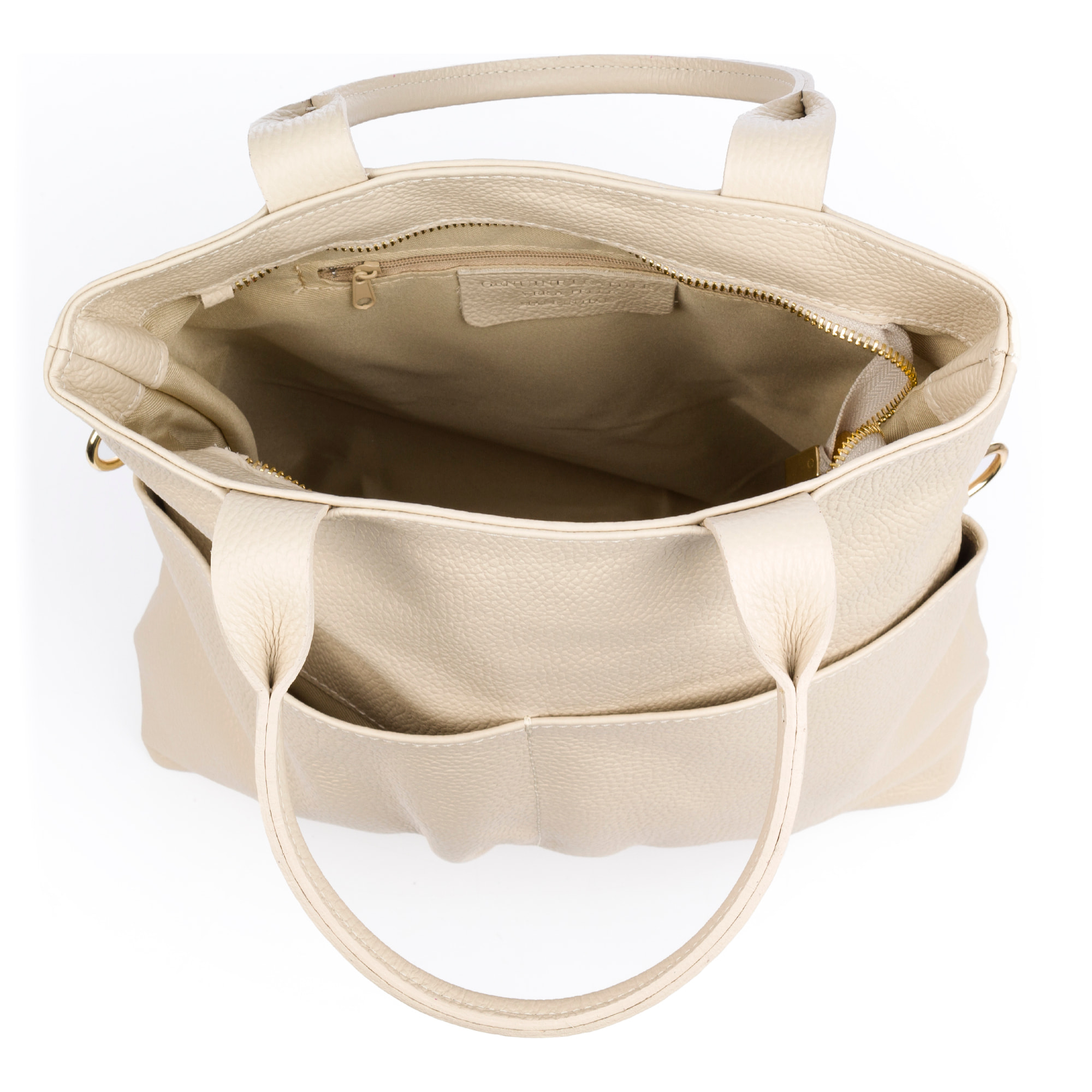Bedizzole Borsa a spalla Donna. Pelle autentica Dollaro.