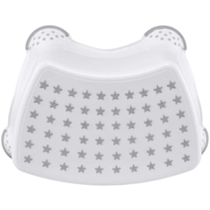 Star - taburete / alzador para niños a partir de 3 a 14 años aprox, función antideslizante, color blanco