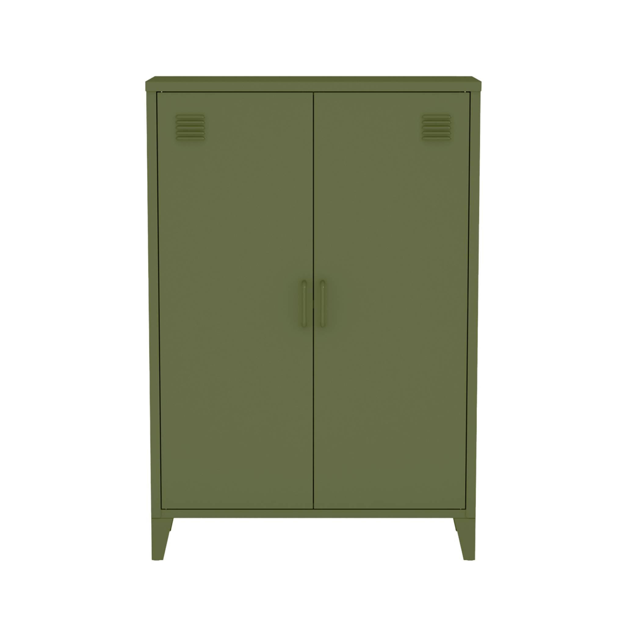 Commode/armoire industrielle métal 2 portes SOHO